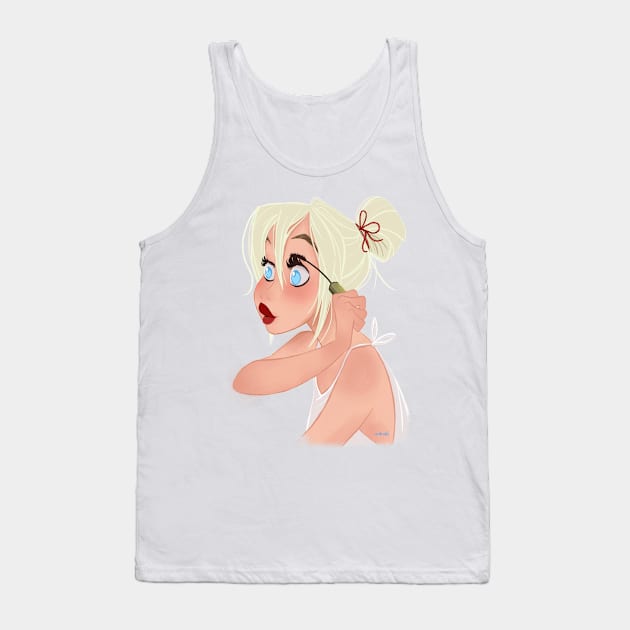 MASCARA Tank Top by MeikeARTS